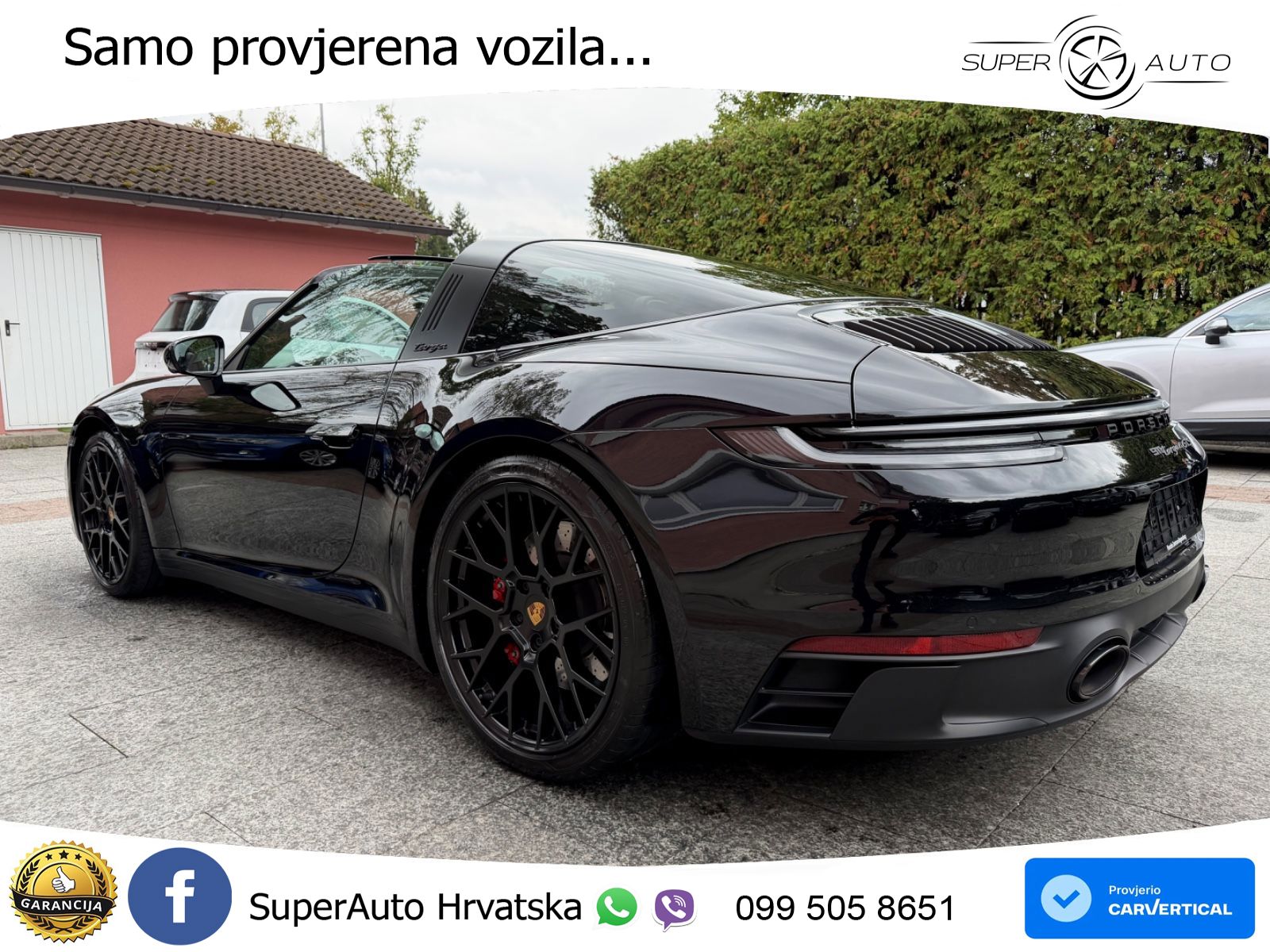 Porsche 911 Targa 4 GTS 3.0 (480 KS) PDK ACC+GR SJED+360+PANO