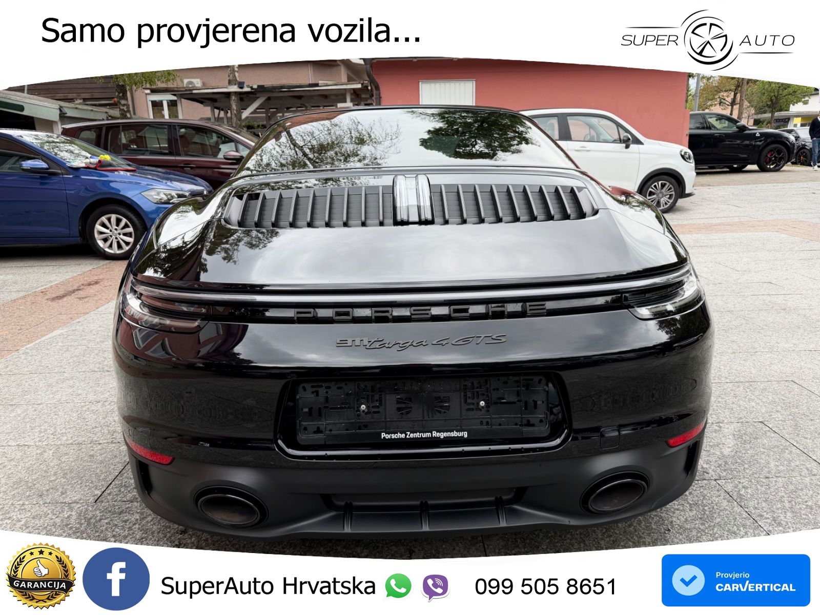 Porsche 911 Targa 4 GTS 3.0 (480 KS) PDK ACC+GR SJED+360+PANO