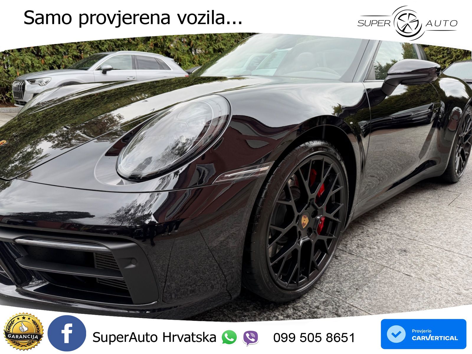 Porsche 911 Targa 4 GTS 3.0 (480 KS) PDK ACC+GR SJED+360+PANO