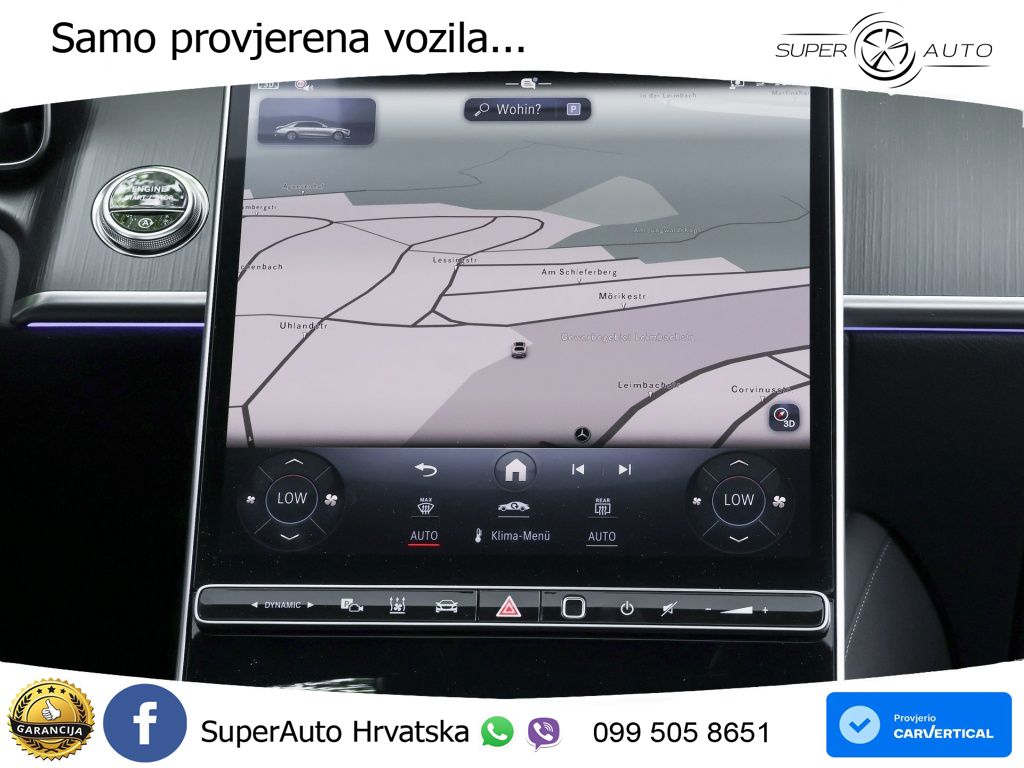 Mercedes S 450d (367 KS) EQ Boost 4MATIC 9G-TRONIC AMG ACC+HEAD+4xGR SJED+360+PANO