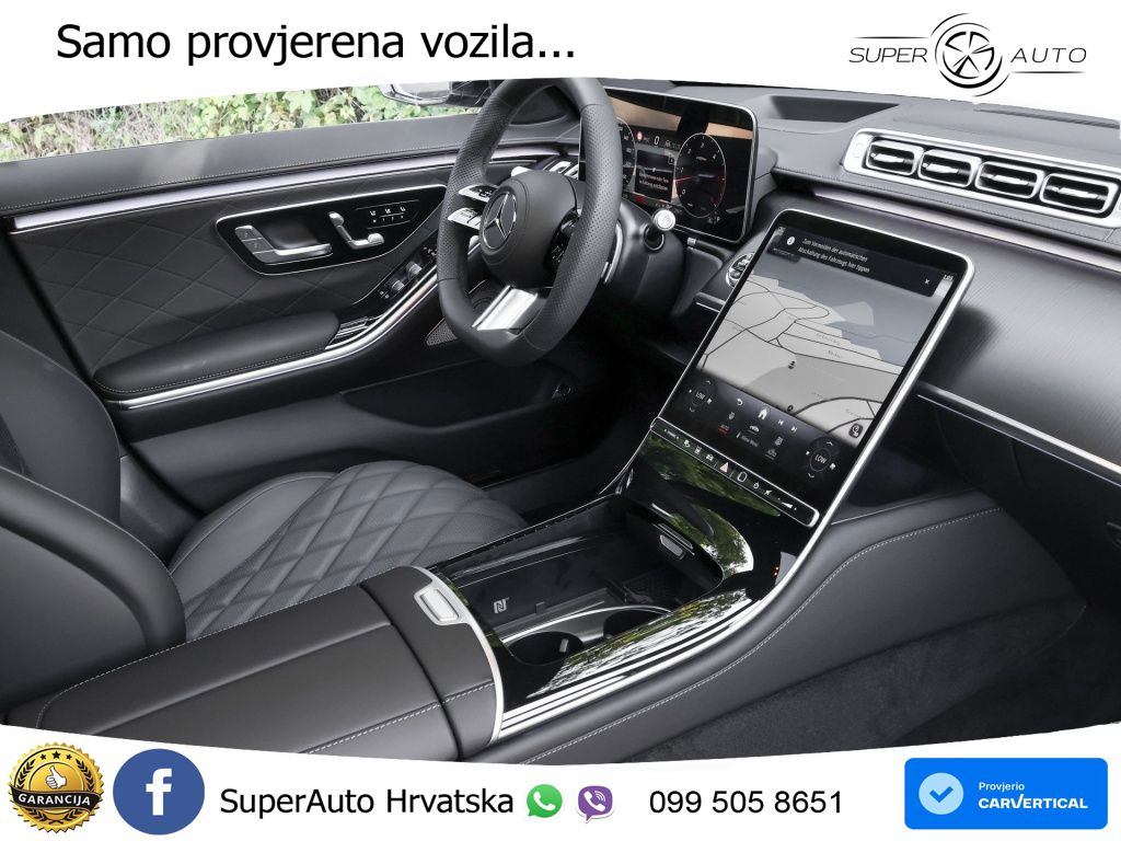 Mercedes S 450d (367 KS) EQ Boost 4MATIC 9G-TRONIC AMG ACC+HEAD+4xGR SJED+360+PANO