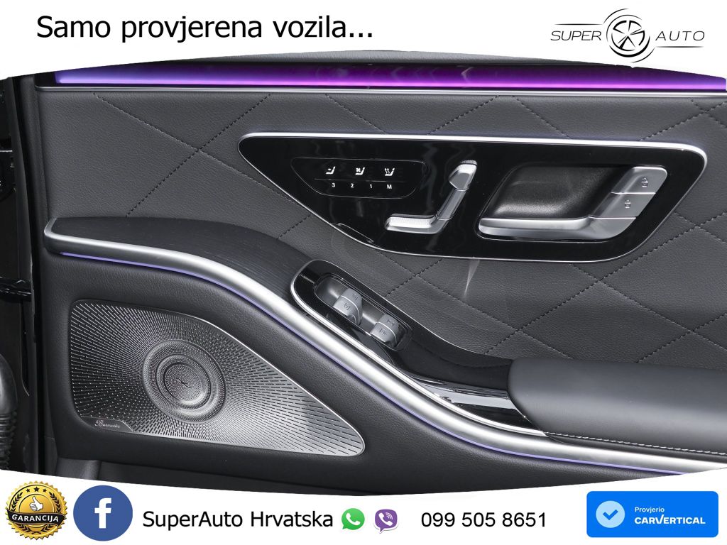 Mercedes S 450d (367 KS) EQ Boost 4MATIC 9G-TRONIC AMG ACC+HEAD+4xGR SJED+360+PANO