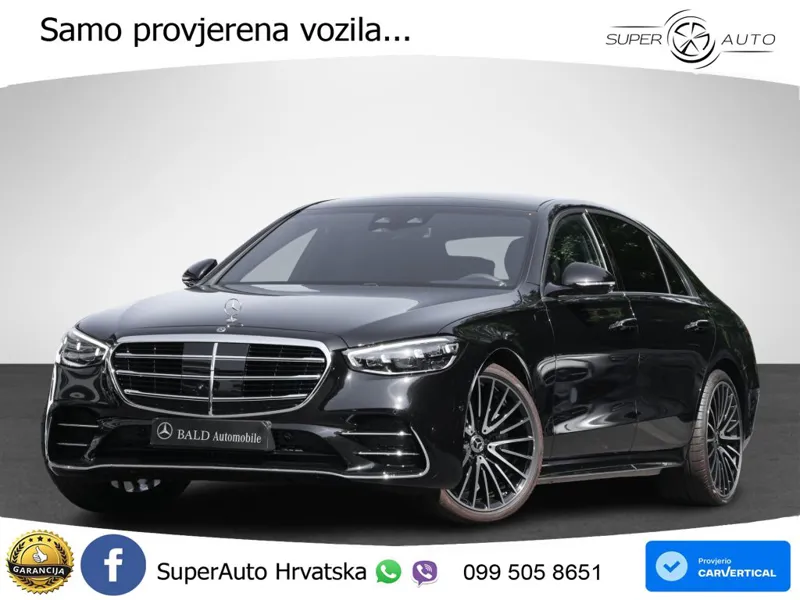 Mercedes S 450d (367 KS) EQ Boost 4MATIC 9G-TRONIC AMG ACC+HEAD+4xGR SJED+360+PANO