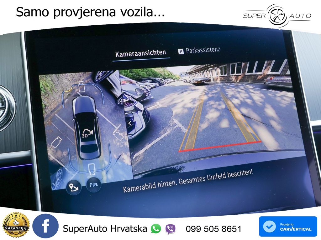 Mercedes S 450d (367 KS) EQ Boost 4MATIC 9G-TRONIC AMG ACC+HEAD+4xGR SJED+360+PANO