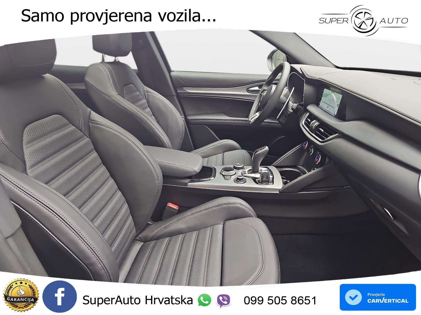 Alfa Romeo Stelvio 2.2 MultiJet II (210 KS) Q4 Automatic LED+GR SJED+ACC