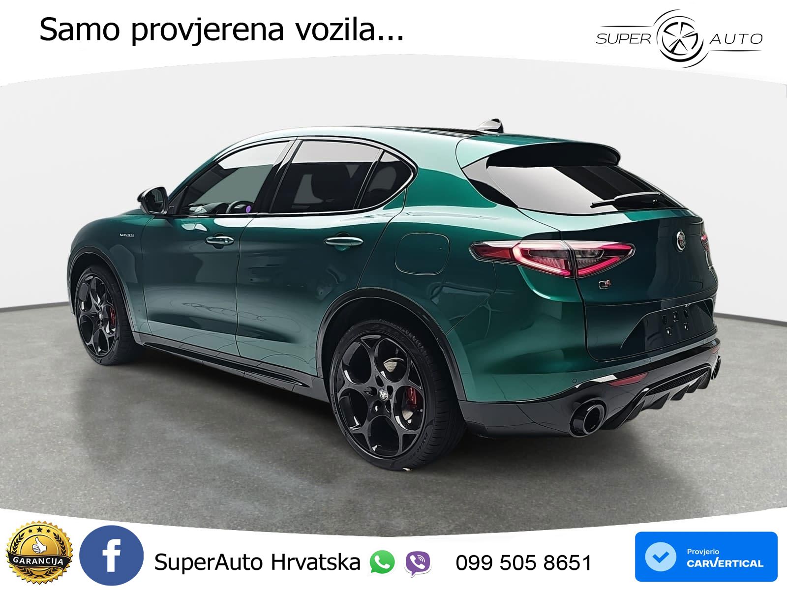 Alfa Romeo Stelvio 2.2 MultiJet II (210 KS) Q4 Automatic LED+GR SJED+ACC