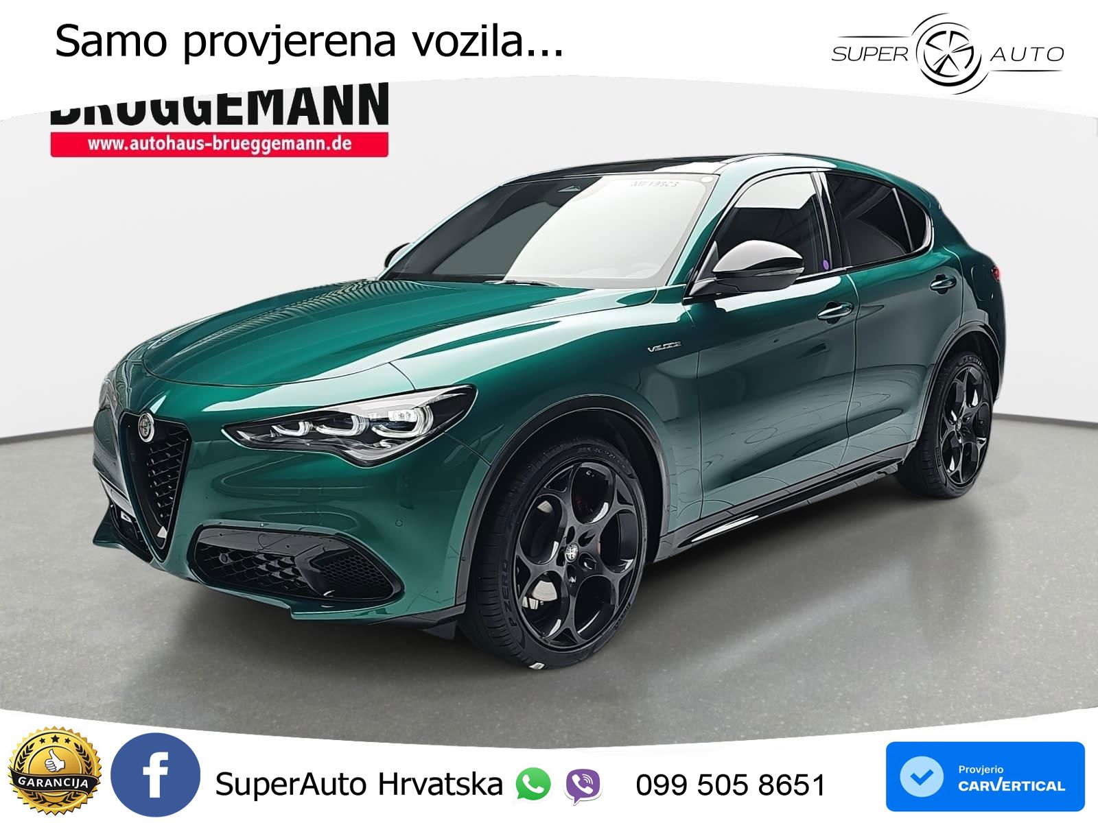 Alfa Romeo Stelvio 2.2 MultiJet II (210 KS) Q4 Automatic LED+GR SJED+ACC