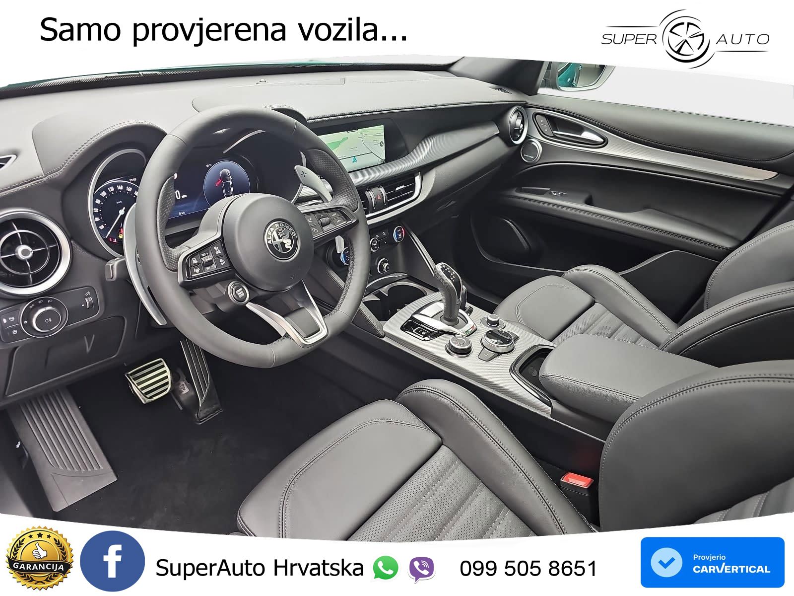 Alfa Romeo Stelvio 2.2 MultiJet II (210 KS) Q4 Automatic LED+GR SJED+ACC