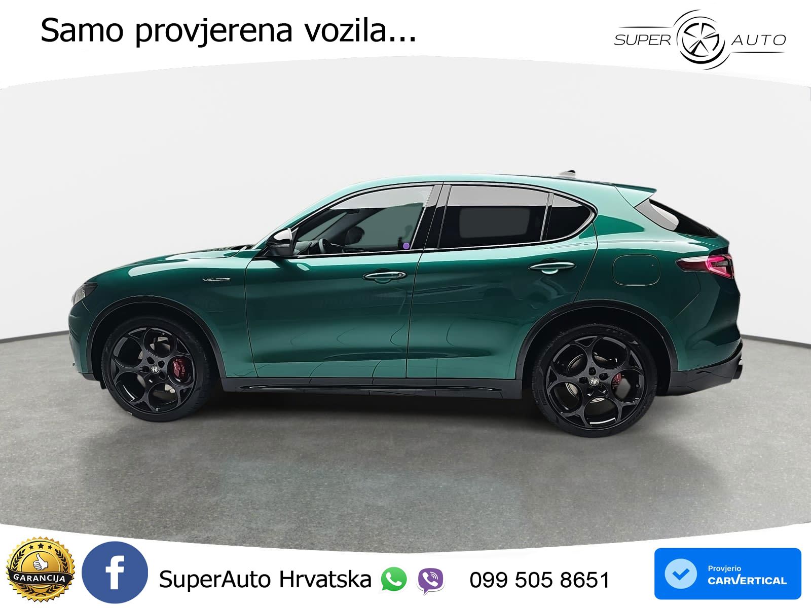 Alfa Romeo Stelvio 2.2 MultiJet II (210 KS) Q4 Automatic LED+GR SJED+ACC