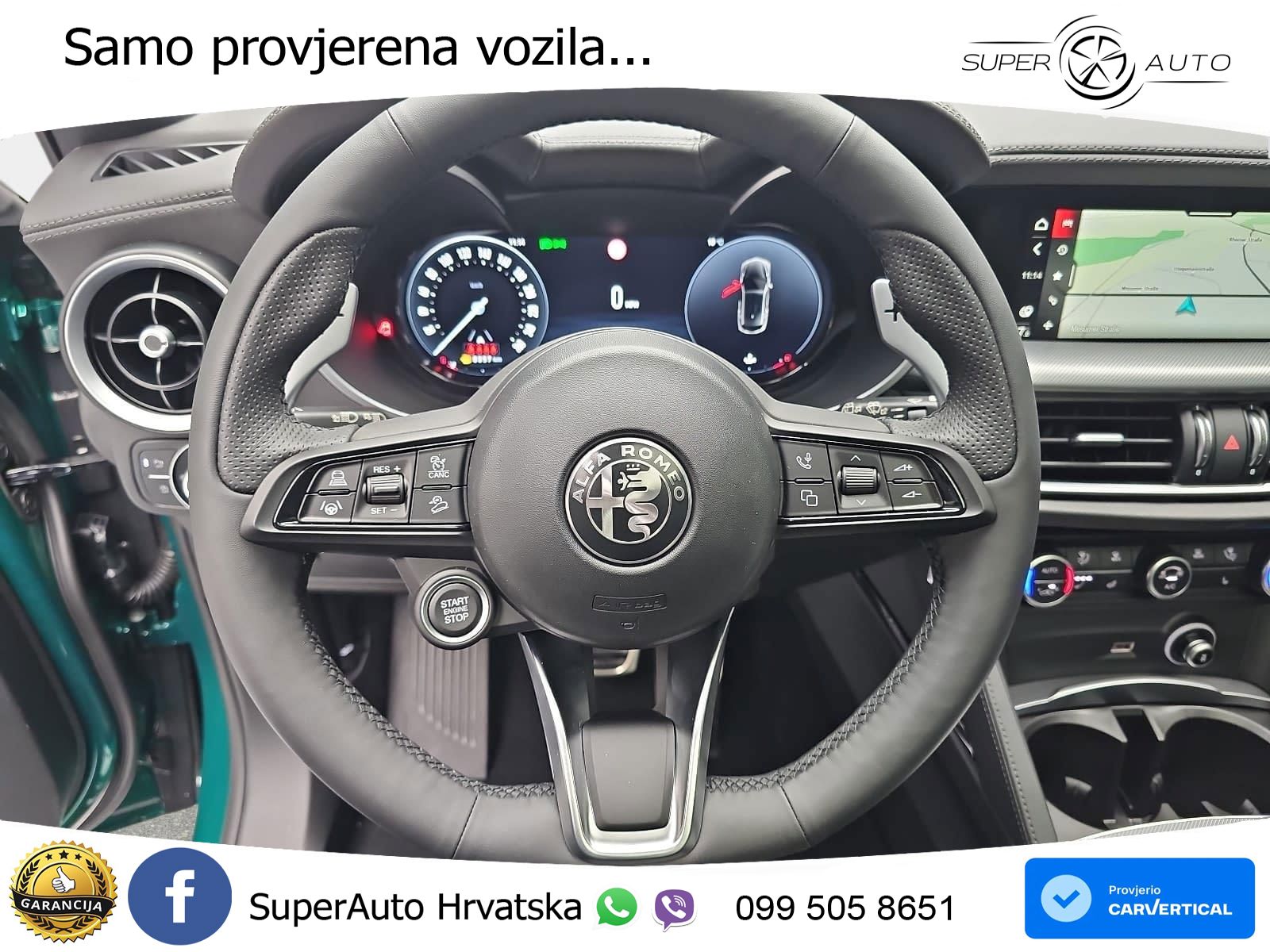 Alfa Romeo Stelvio 2.2 MultiJet II (210 KS) Q4 Automatic LED+GR SJED+ACC