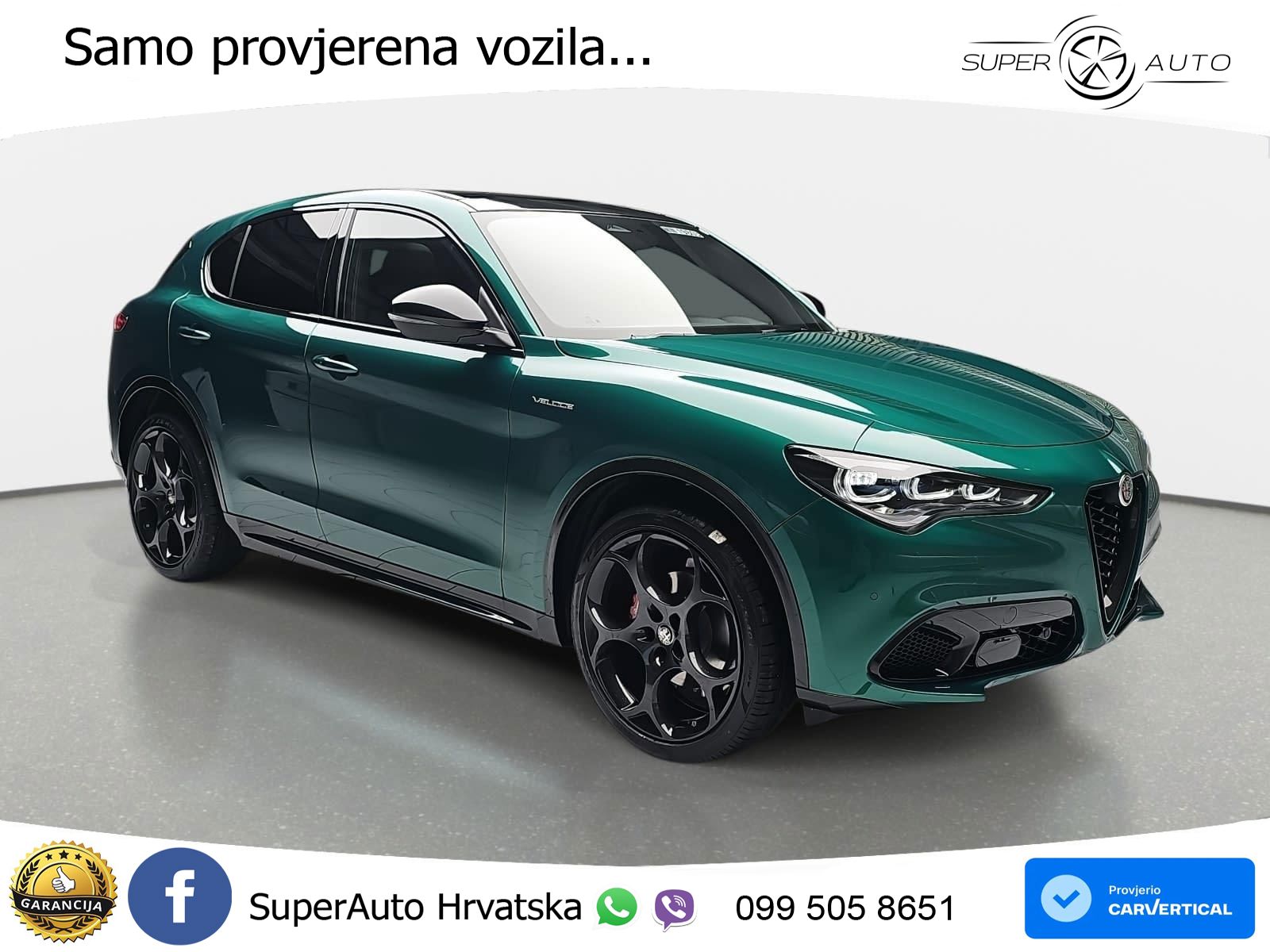 Alfa Romeo Stelvio 2.2 MultiJet II (210 KS) Q4 Automatic LED+GR SJED+ACC