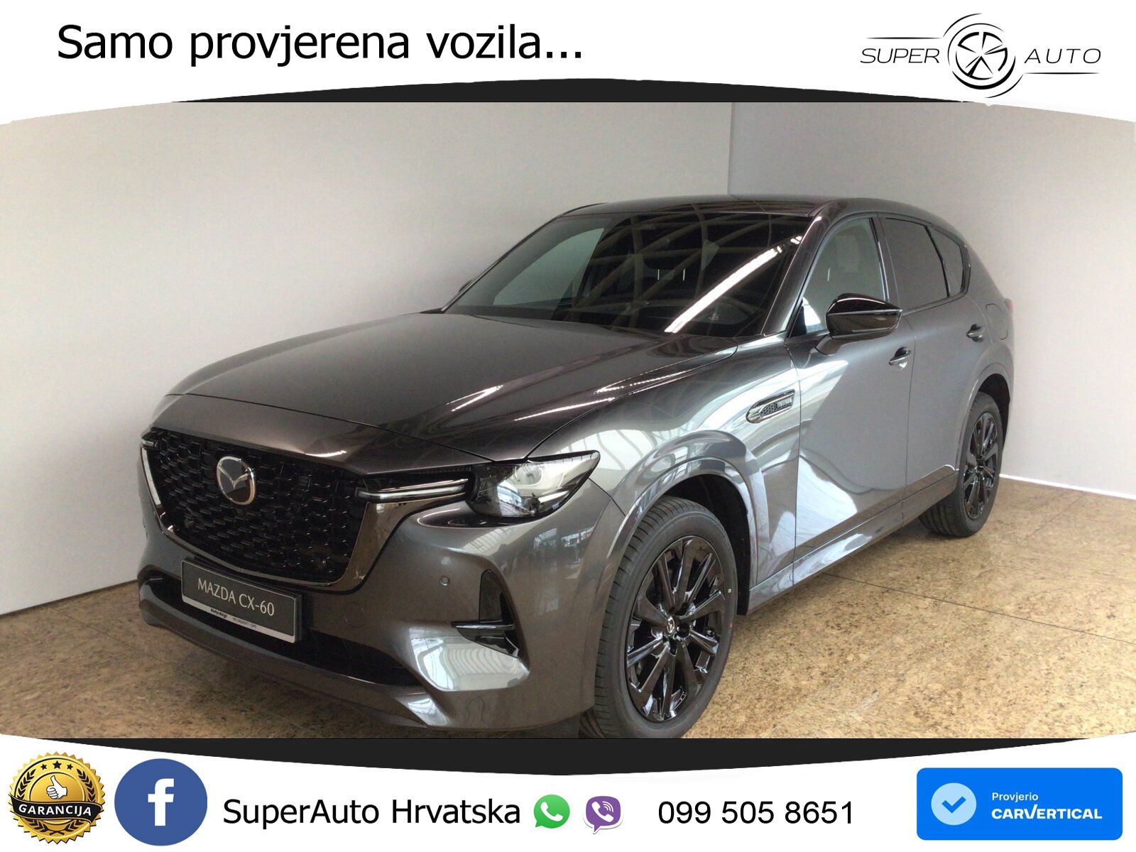 Mazda CX-60 3.3 e-Skyactiv D (254 KS) AWD Automatic MATRIX+GR SJED+KAM