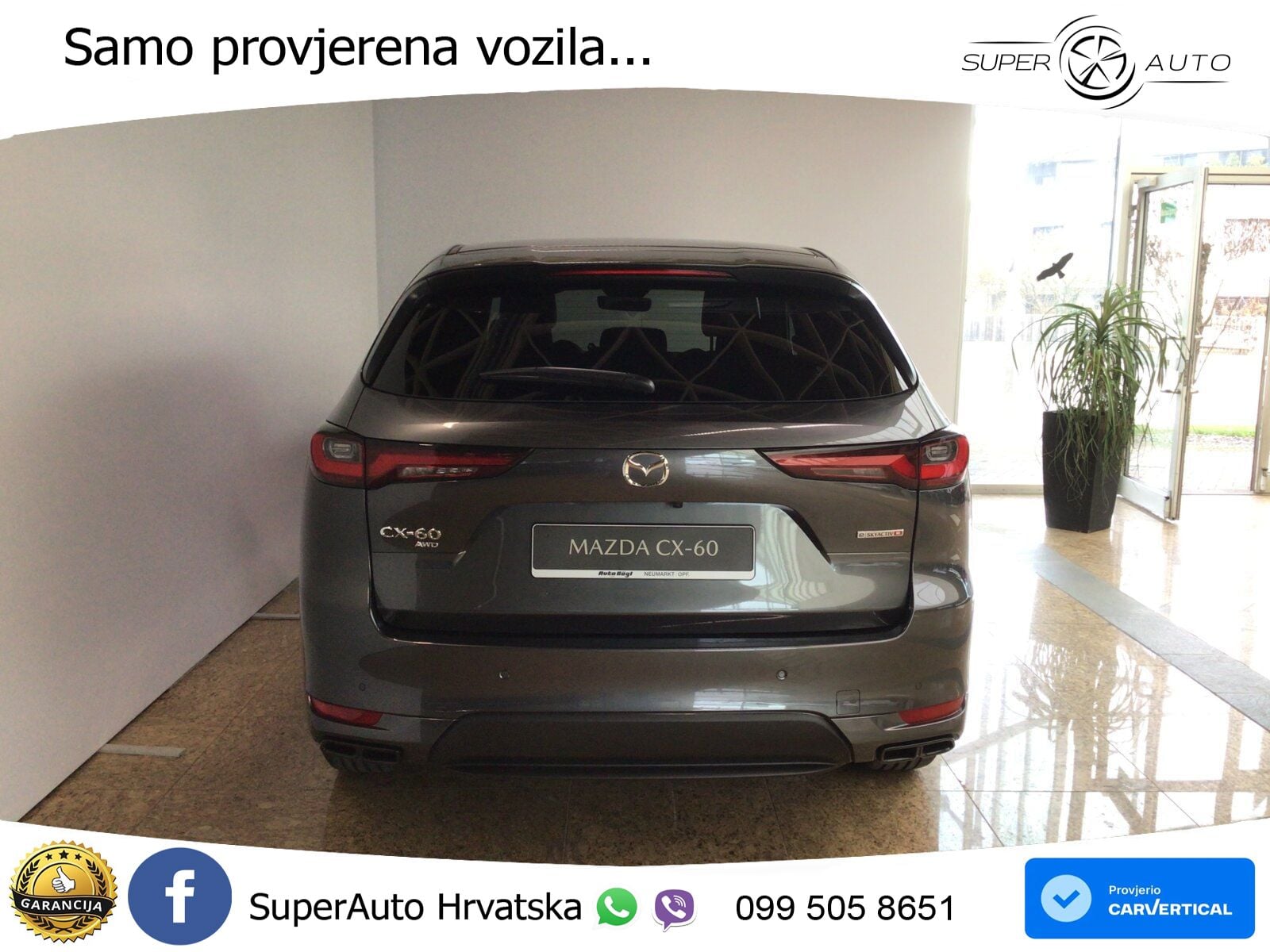 Mazda CX-60 3.3 e-Skyactiv D (254 KS) AWD Automatic MATRIX+GR SJED+KAM