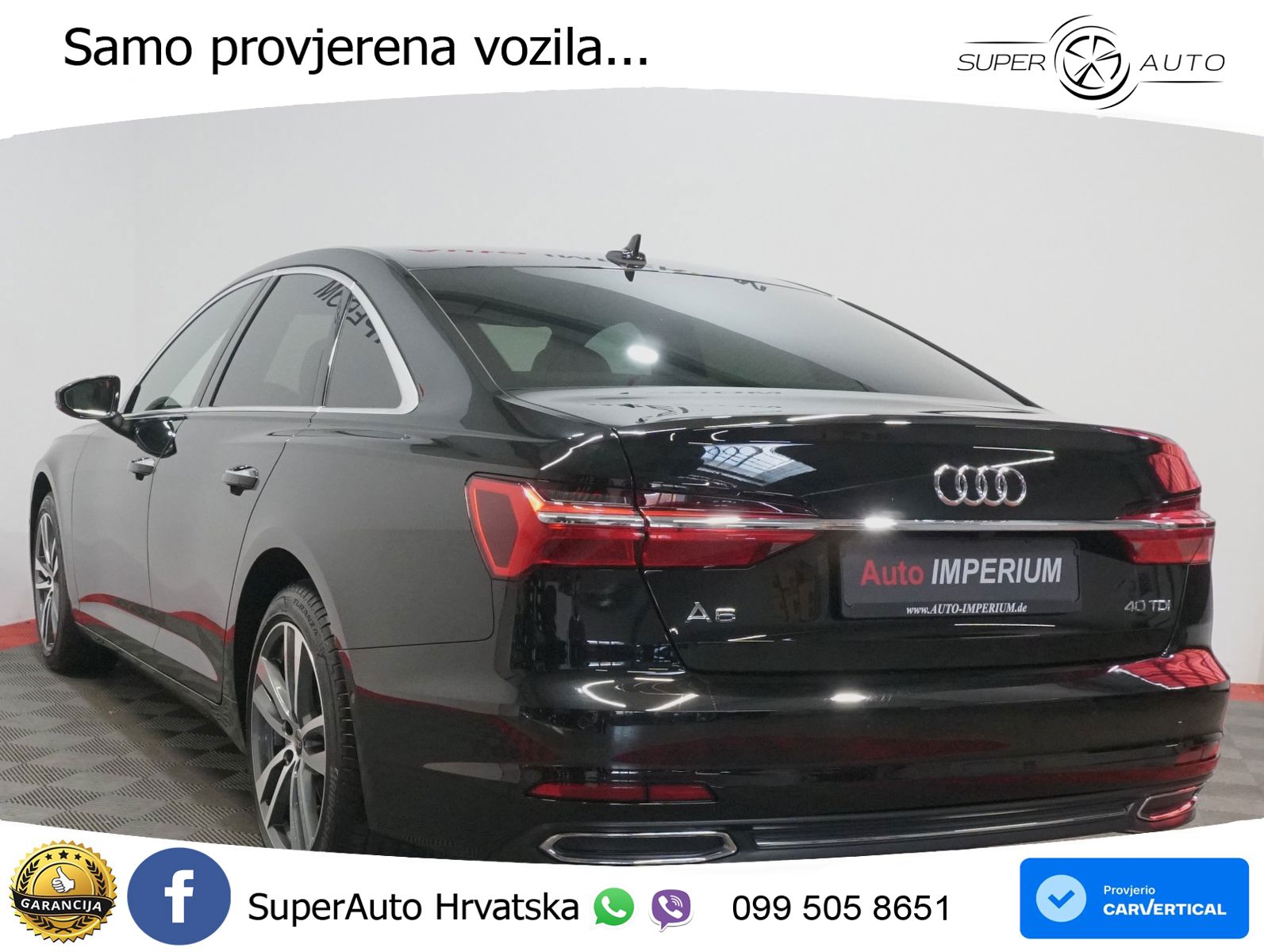 Audi A6 40 TDI (204 KS) S tronic LED+GR SJED+ACC