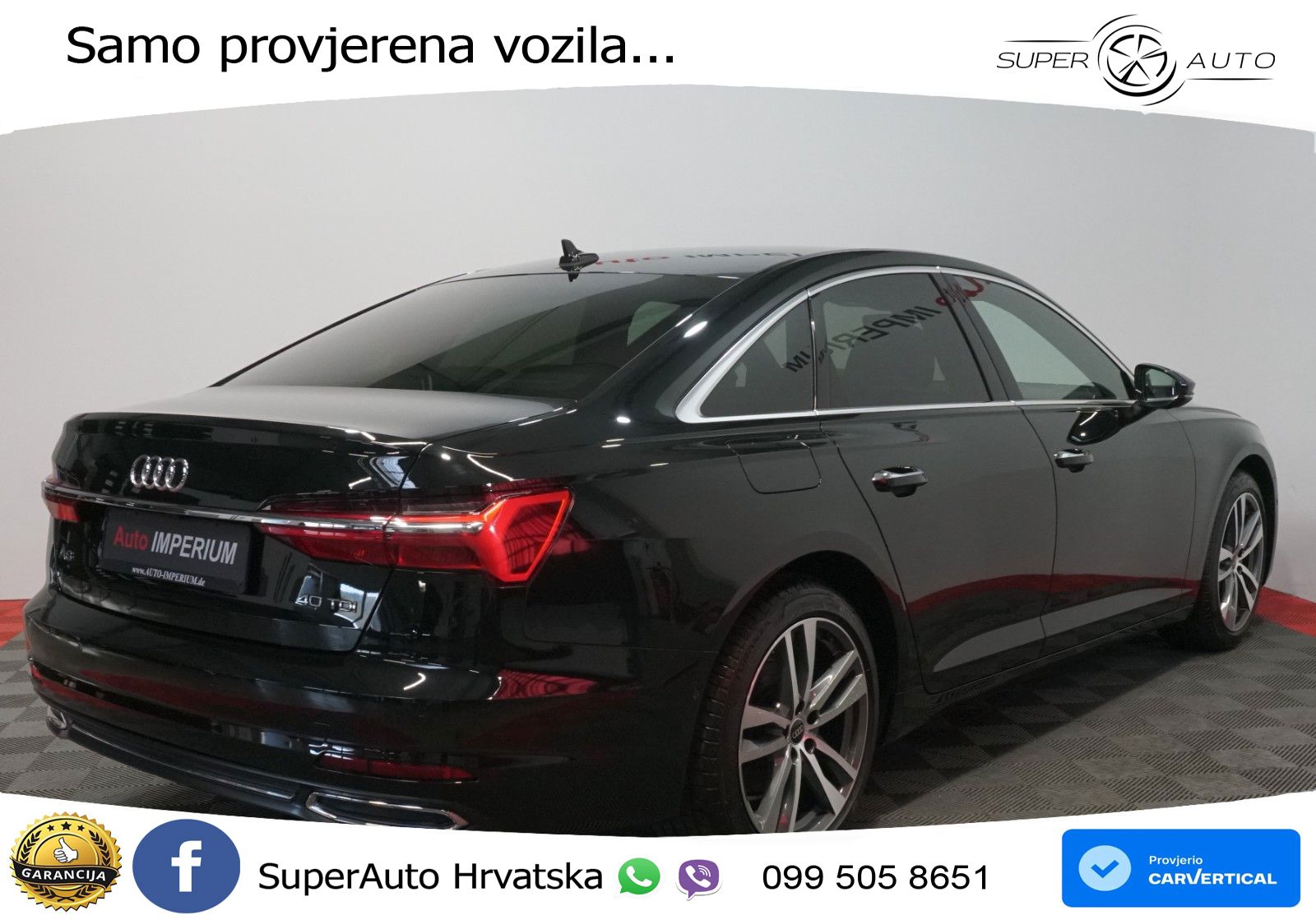 Audi A6 40 TDI (204 KS) S tronic LED+GR SJED+ACC