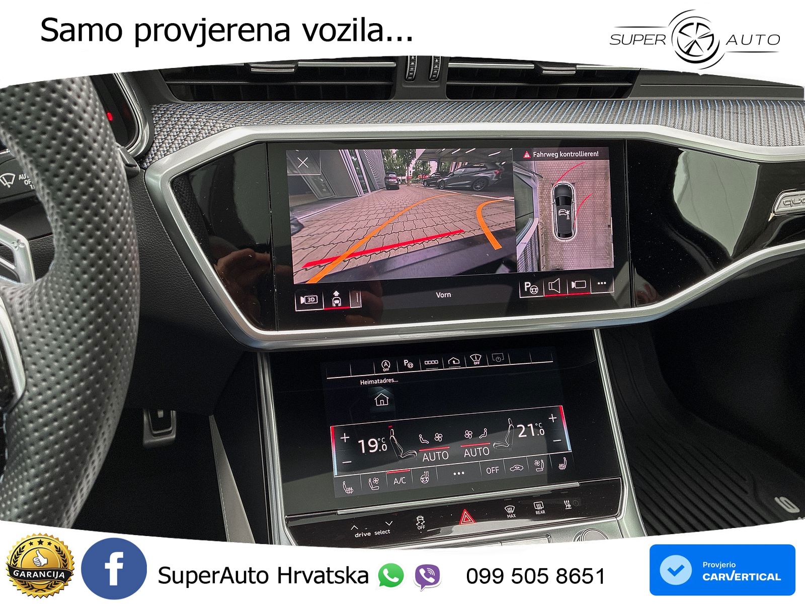 Audi RS6 Avant 4.0 TFSI V8 performance (630 KS)  quattro tiptronic ZRAČNI+ACC+GR SJED+KAM+PANO