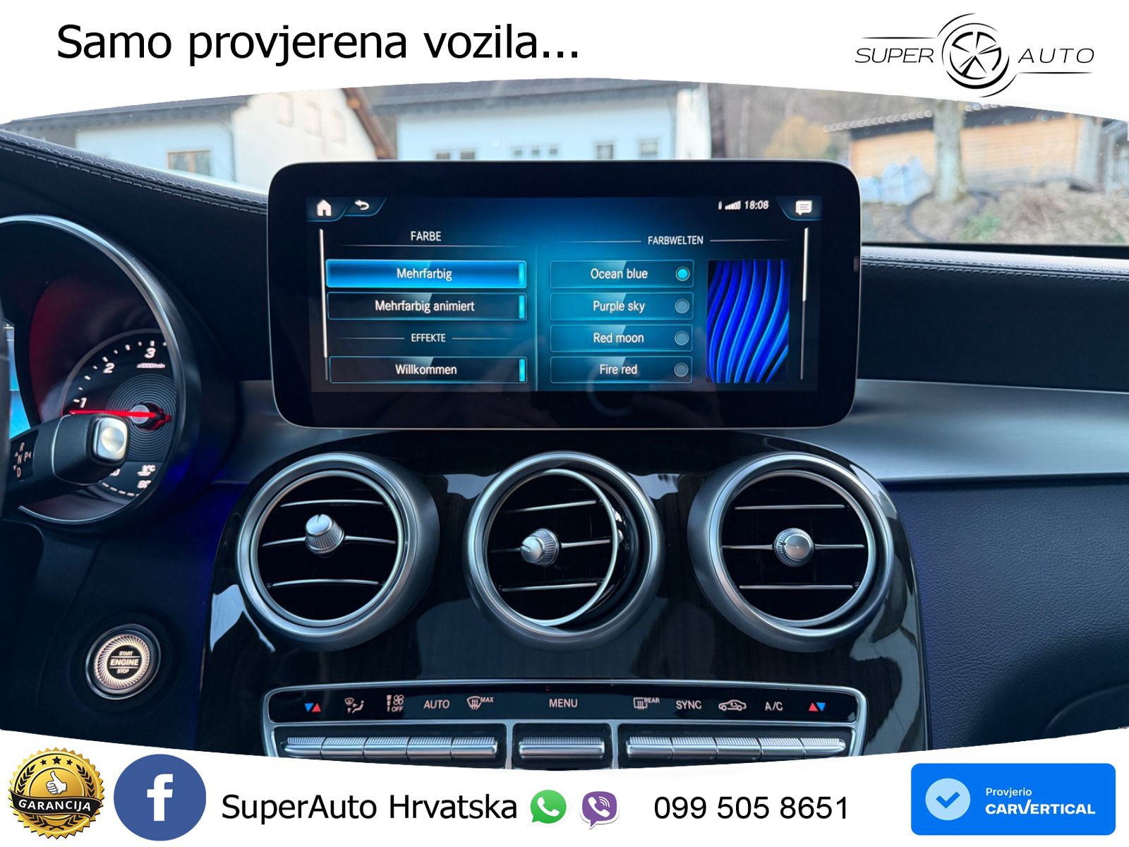 Mercedes GLC 300d (245 KS) 4MATIC G-TRONIC LED+GR SJED+ACC