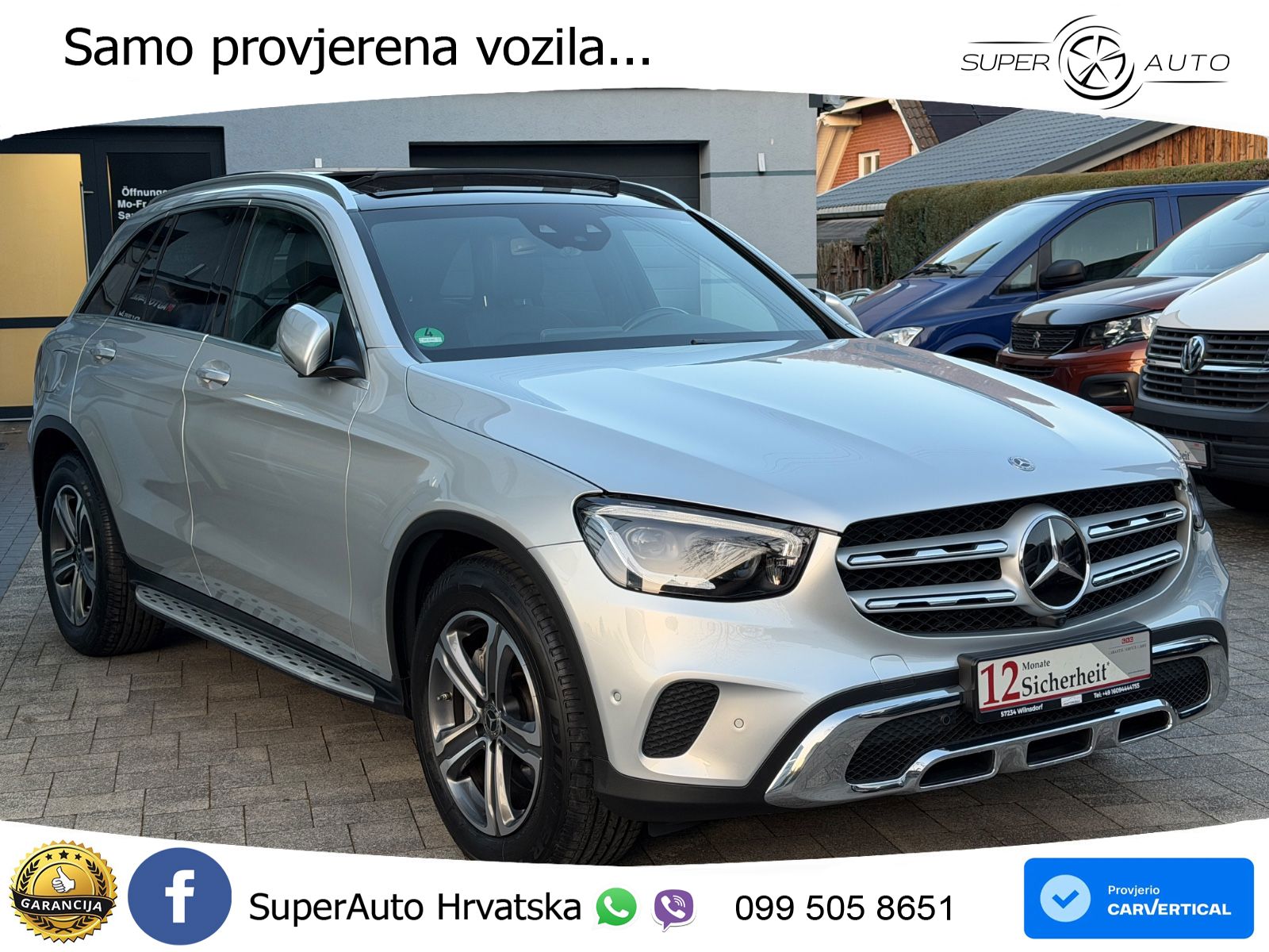 Mercedes GLC 300d (245 KS) 4MATIC G-TRONIC LED+GR SJED+ACC