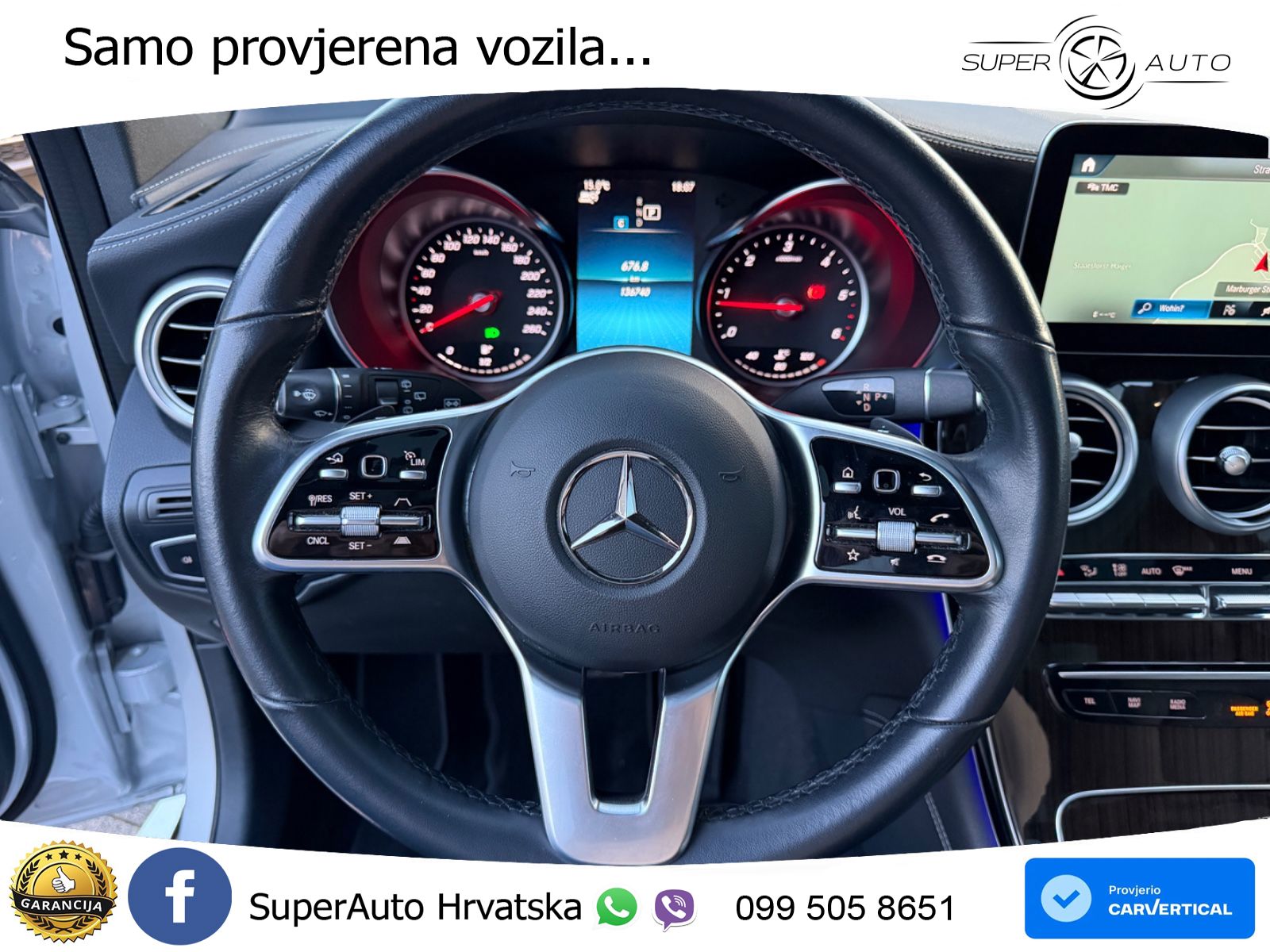 Mercedes GLC 300d (245 KS) 4MATIC G-TRONIC LED+GR SJED+ACC
