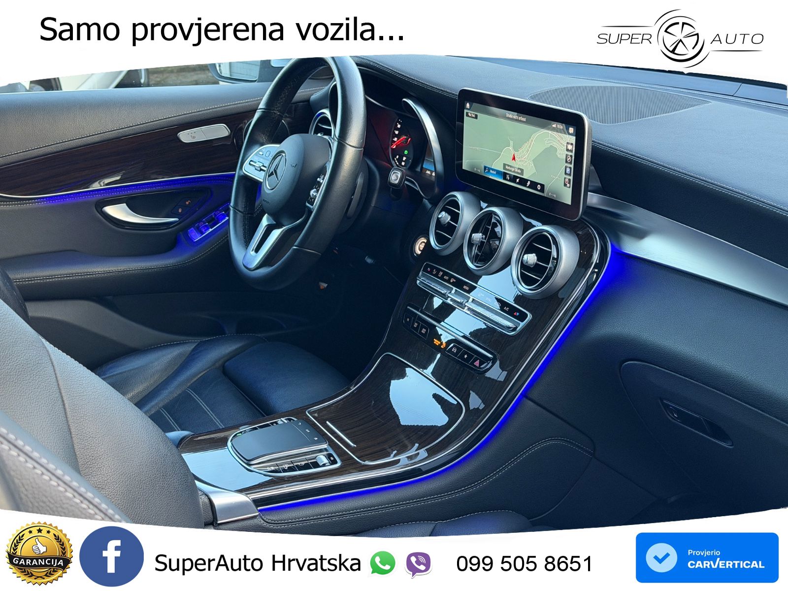 Mercedes GLC 300d (245 KS) 4MATIC G-TRONIC LED+GR SJED+ACC