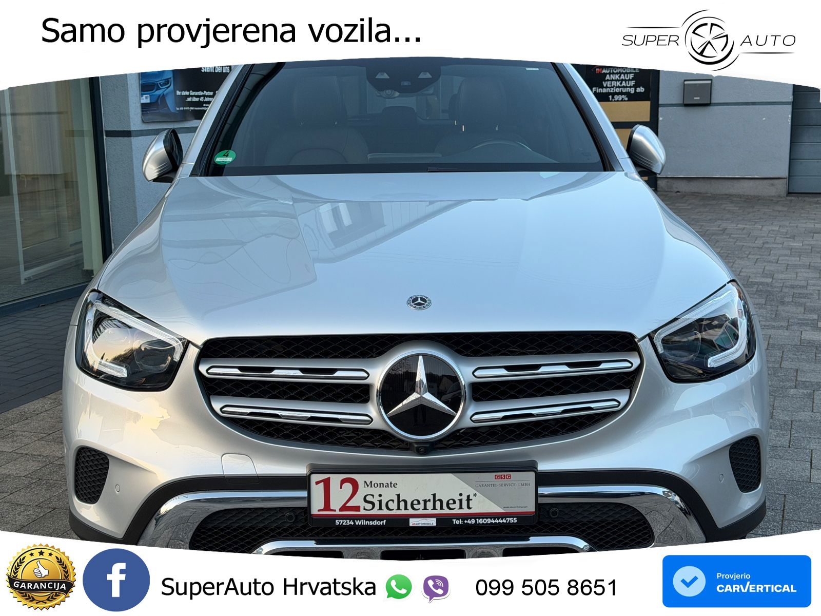 Mercedes GLC 300d (245 KS) 4MATIC G-TRONIC LED+GR SJED+ACC