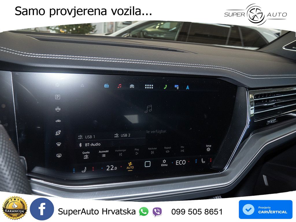 Volkswagen Touareg 3.0 V6 TDI (286 KS) 4MOTION Tiptronic ZRAČNI+ACC+GR SJED+KAM+PANO