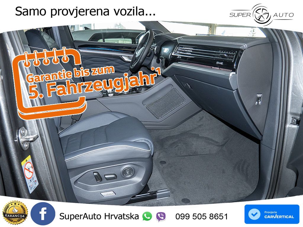 Volkswagen Touareg 3.0 V6 TDI (286 KS) 4MOTION Tiptronic ZRAČNI+ACC+GR SJED+KAM+PANO