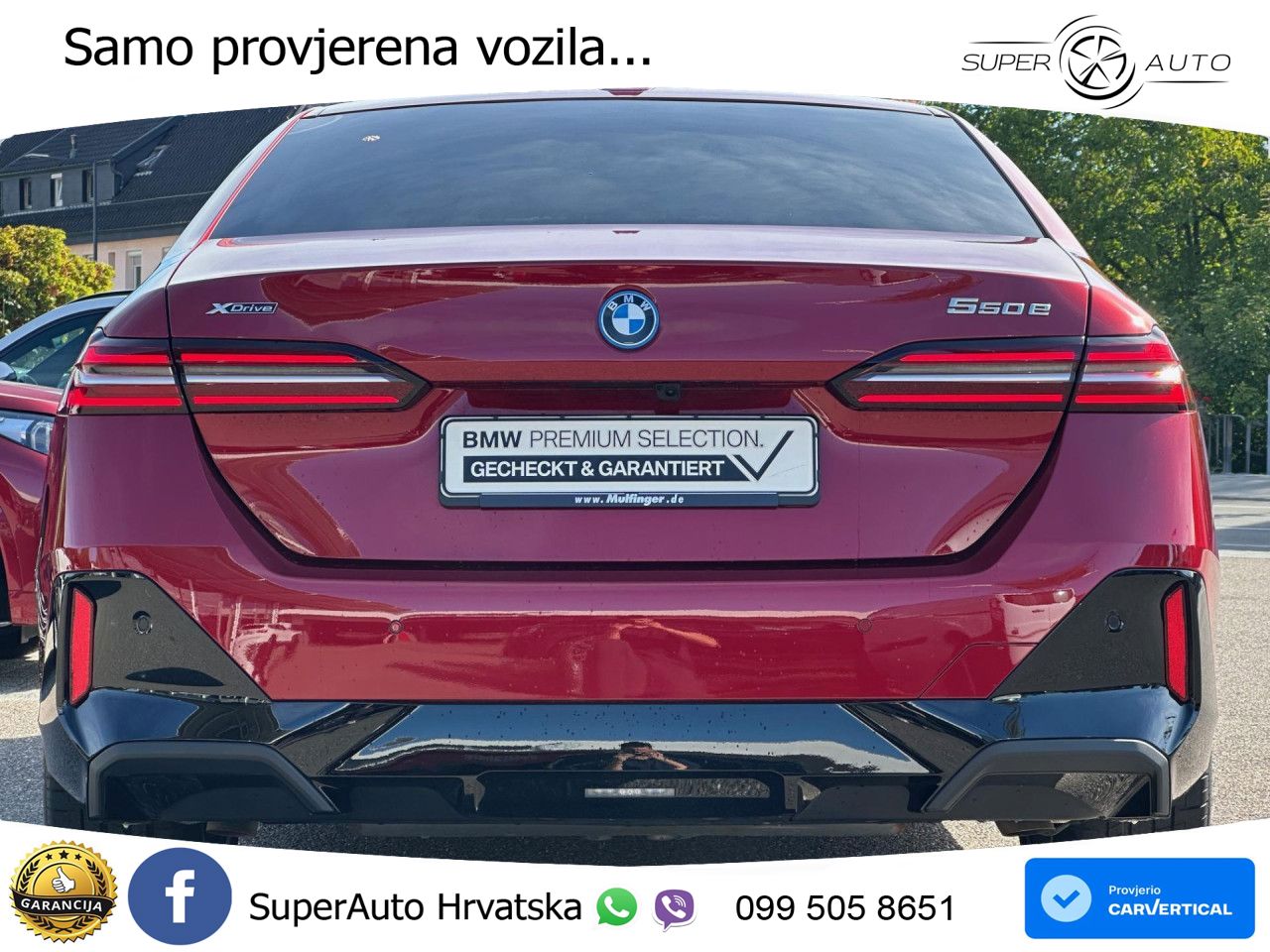 BMW 550e (489 KS) xDrive Steptronic M Sport LED+GR SJED+ACC