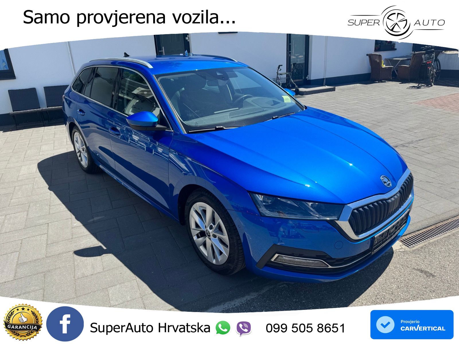 Škoda Octavia Combi 2.0 TDI (150 KS) DSG LED+GR SJED+ACC