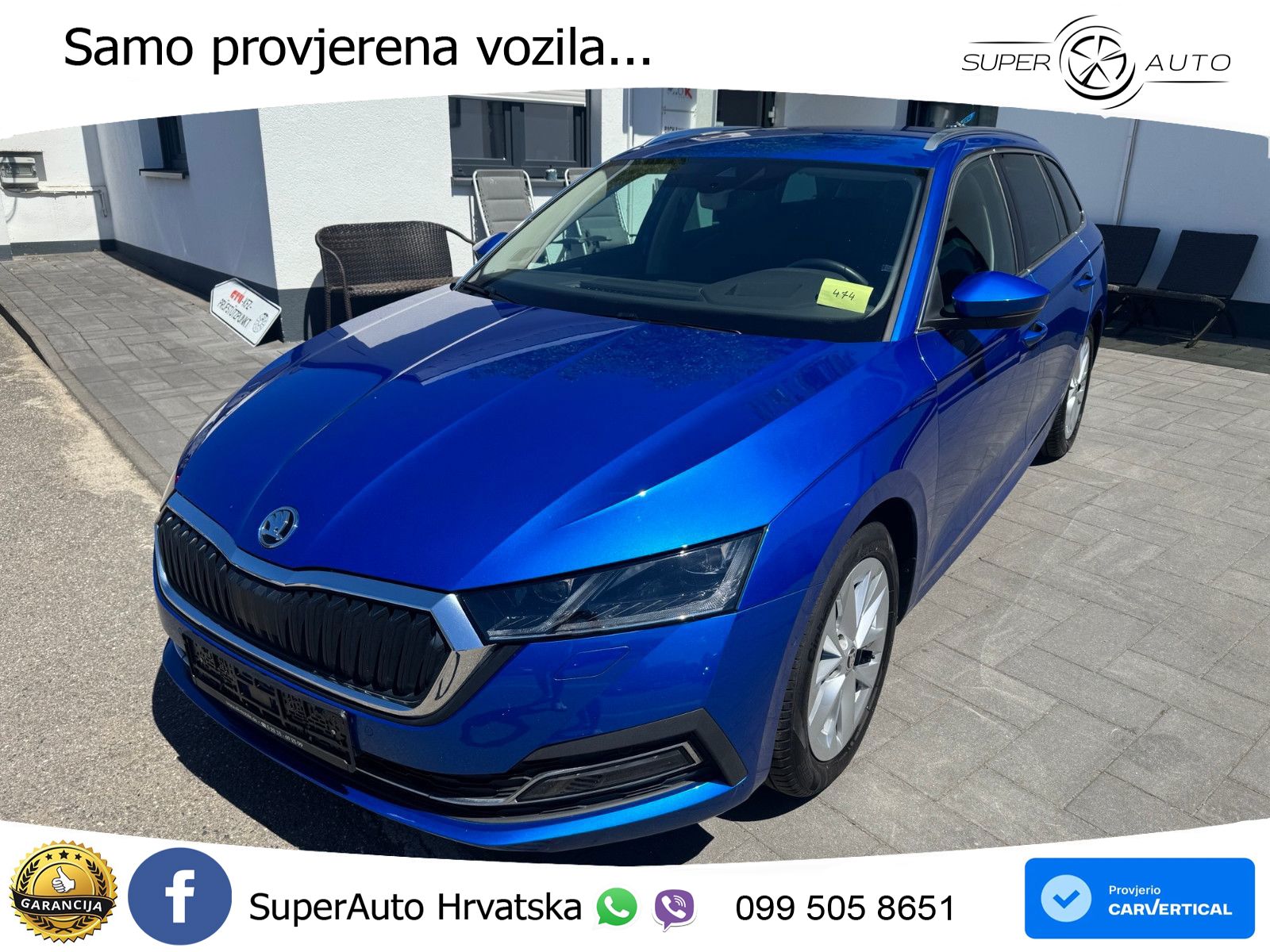 Škoda Octavia Combi 2.0 TDI (150 KS) DSG LED+GR SJED+ACC