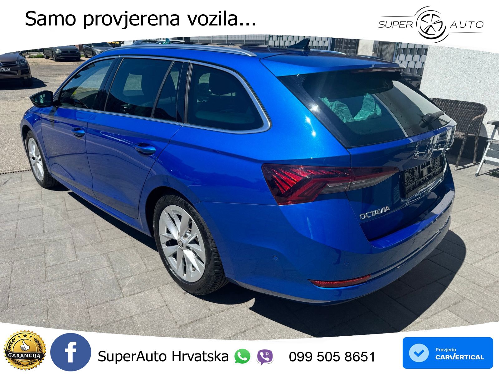 Škoda Octavia Combi 2.0 TDI (150 KS) DSG LED+GR SJED+ACC