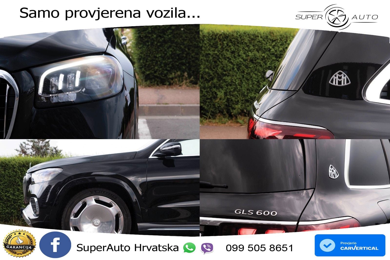Mercedes Maybach GLS 600 V8 (557 KS) EQ Boost 4MATIC 9G-TRONIC ACC+HEAD+4xGR SJED+360+PANO