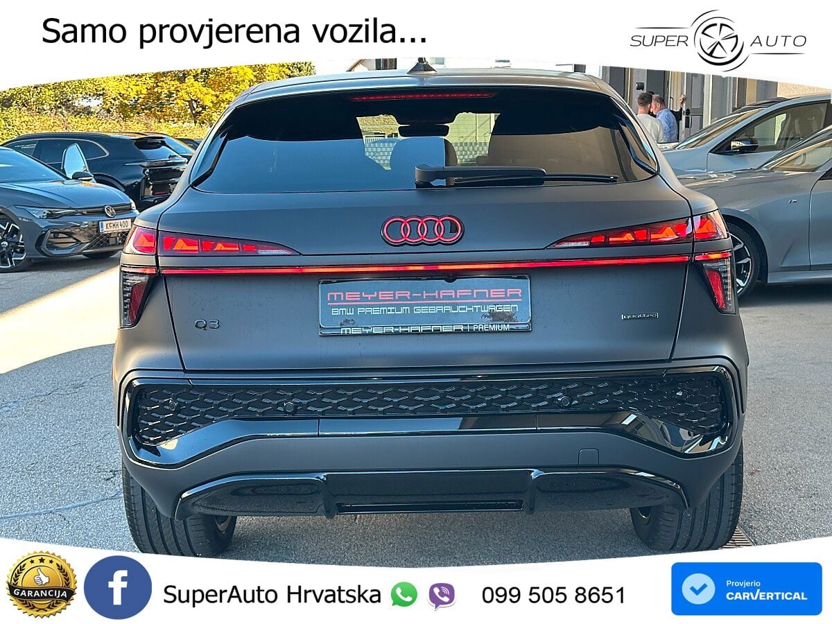 Audi Q3 Sportback 2.0 TFSI (204 KS) quattro S tronic S line