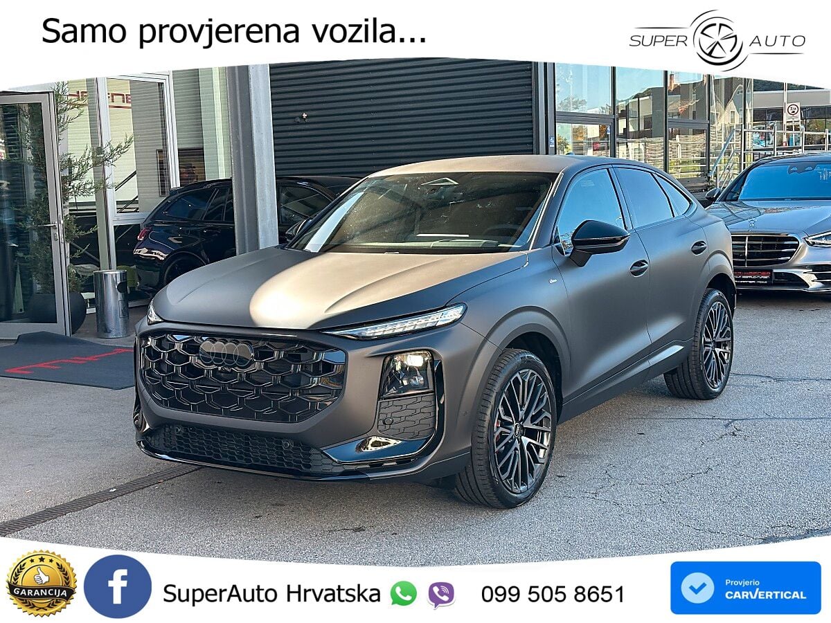 Audi Q3 Sportback 2.0 TFSI (204 KS) quattro S tronic S line