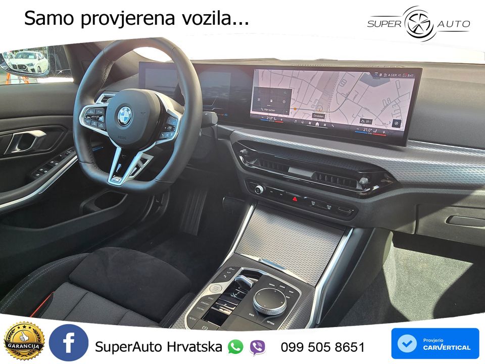 BMW 320d (190 KS) xDrive Steptronic M Sport LED+GR SJED+ACC