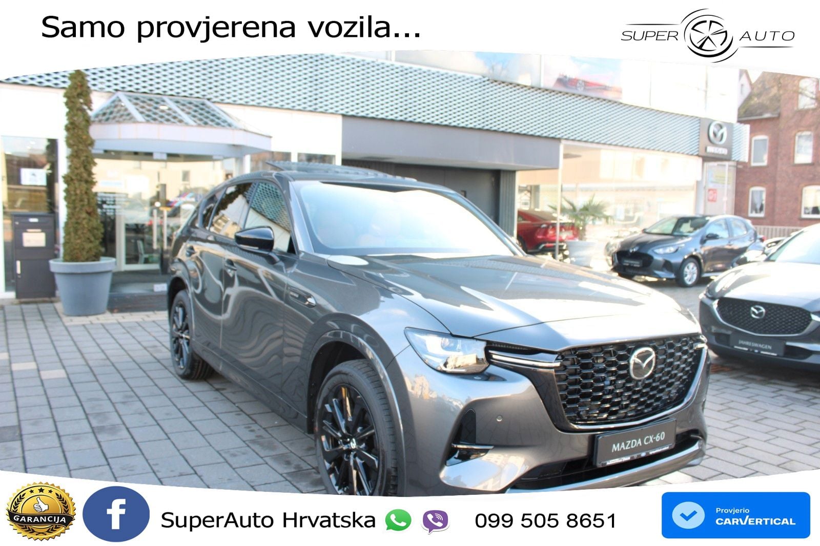 Mazda CX-60 3.3 e-Skyactiv D (254 KS) AWD Automatic MATRIX+GR SJED+KAM