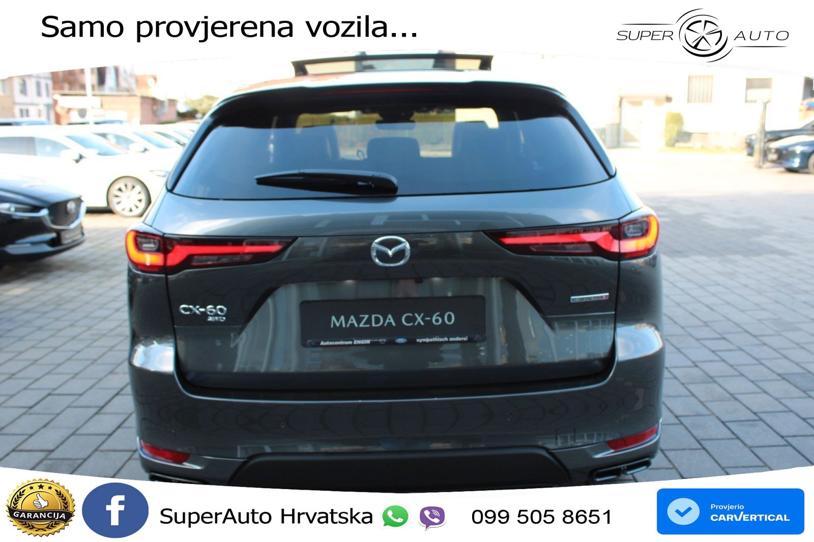 Mazda CX-60 3.3 e-Skyactiv D (254 KS) AWD Automatic MATRIX+GR SJED+KAM