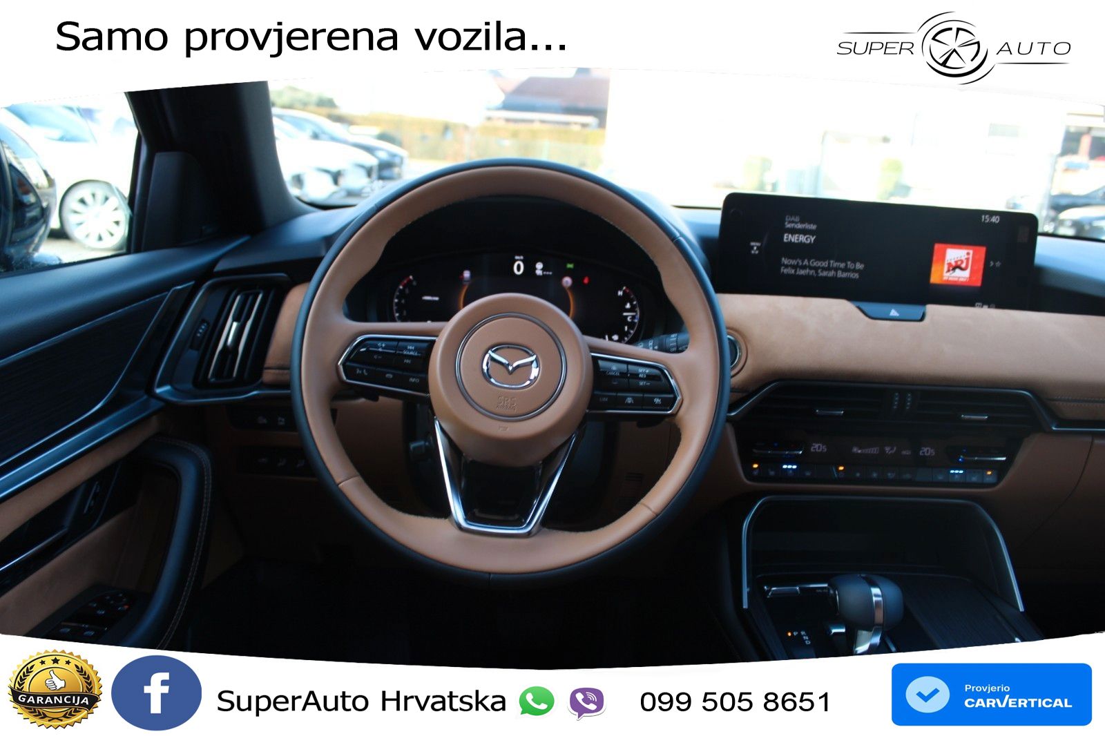 Mazda CX-60 3.3 e-Skyactiv D (254 KS) AWD Automatic MATRIX+GR SJED+KAM