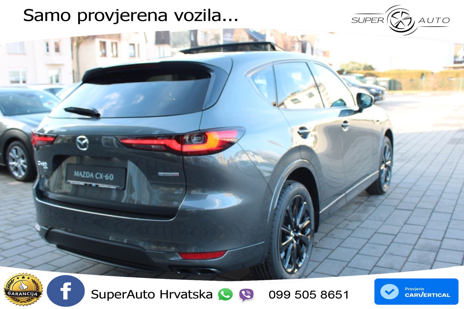 Mazda CX-60 3.3 e-Skyactiv D (254 KS) AWD Automatic MATRIX+GR SJED+KAM