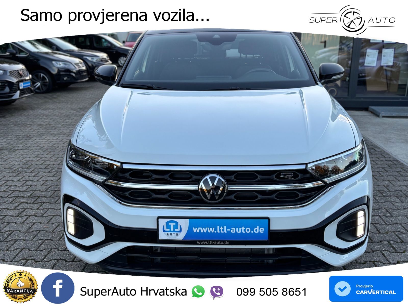 Volkswagen T-Roc 2.0 TDI (150 KS) DSG R-Line LED+GR SJED+ACC