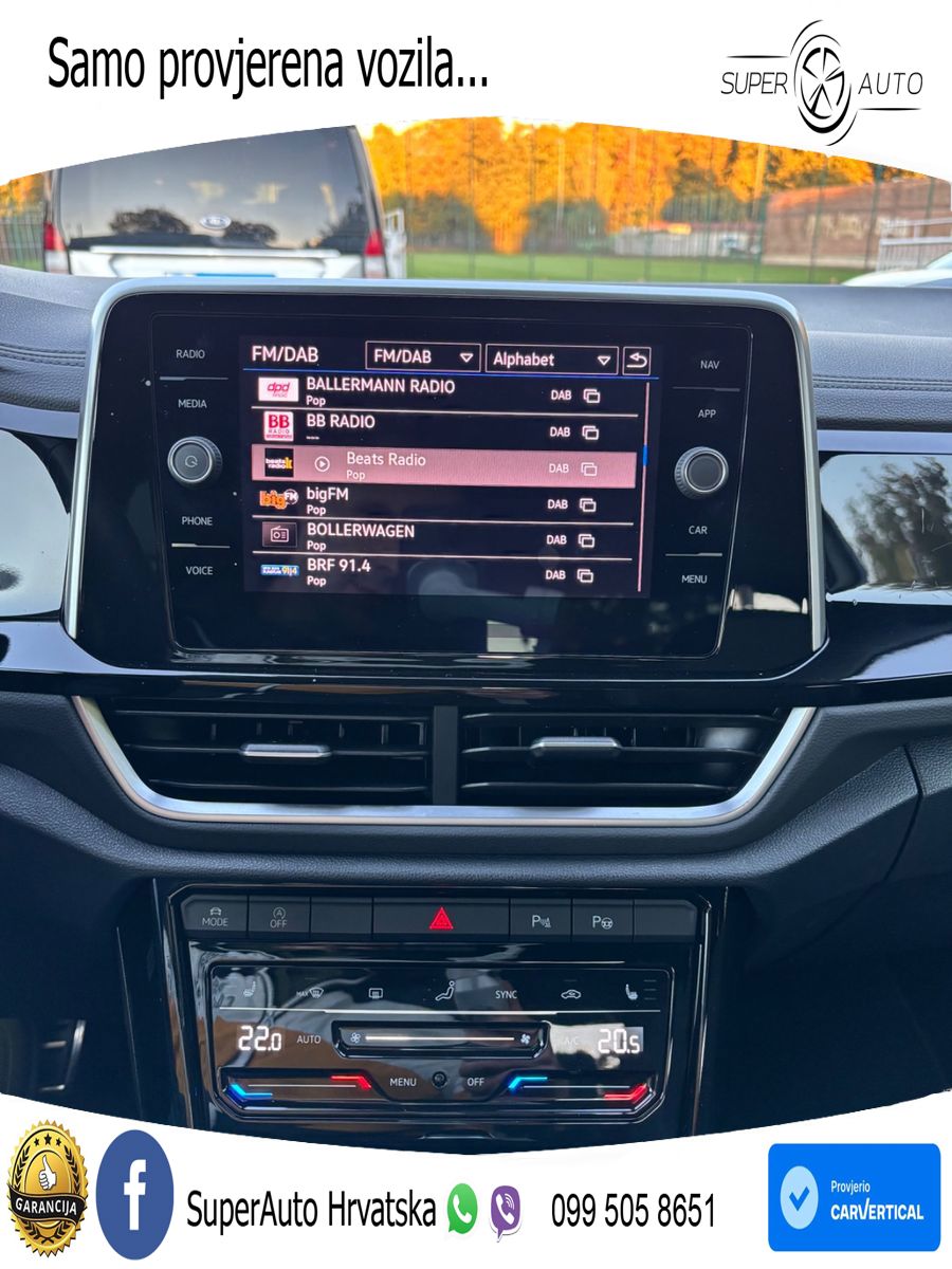 Volkswagen T-Roc 2.0 TDI (150 KS) DSG R-Line LED+GR SJED+ACC