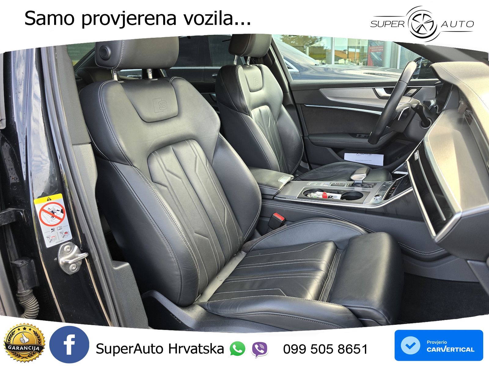 Audi A6 55 TFSI V6 (340 KS) quattro S tronic ZRAČNI+ACC+4xGR SJED+KAM