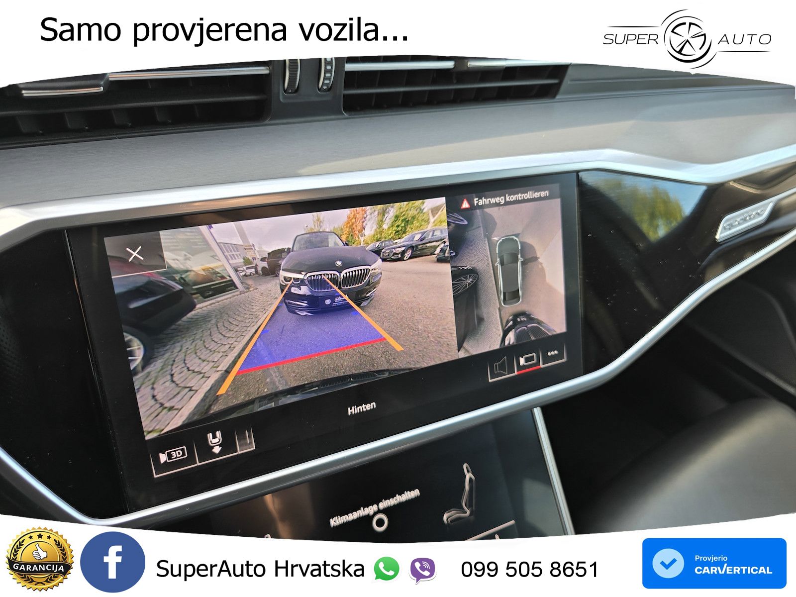 Audi A6 55 TFSI V6 (340 KS) quattro S tronic ZRAČNI+ACC+4xGR SJED+KAM