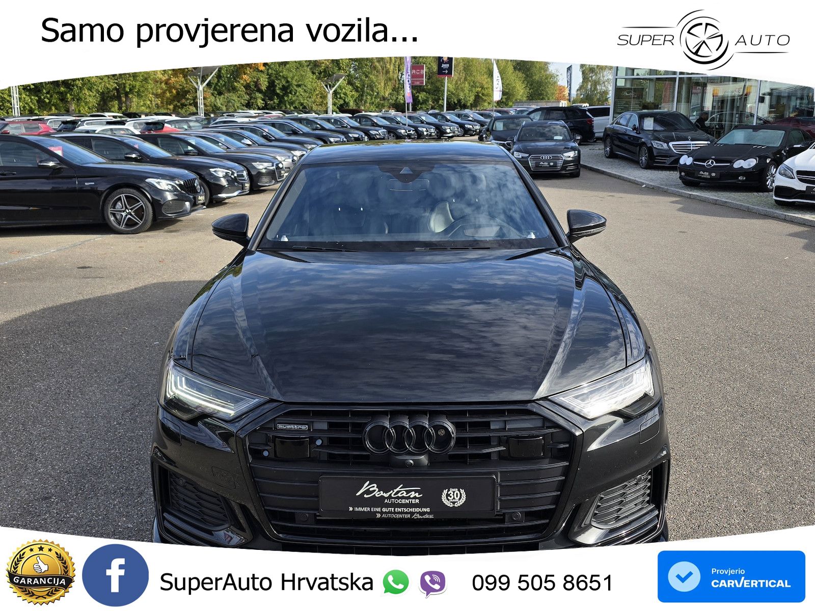 Audi A6 55 TFSI V6 (340 KS) quattro S tronic ZRAČNI+ACC+4xGR SJED+KAM