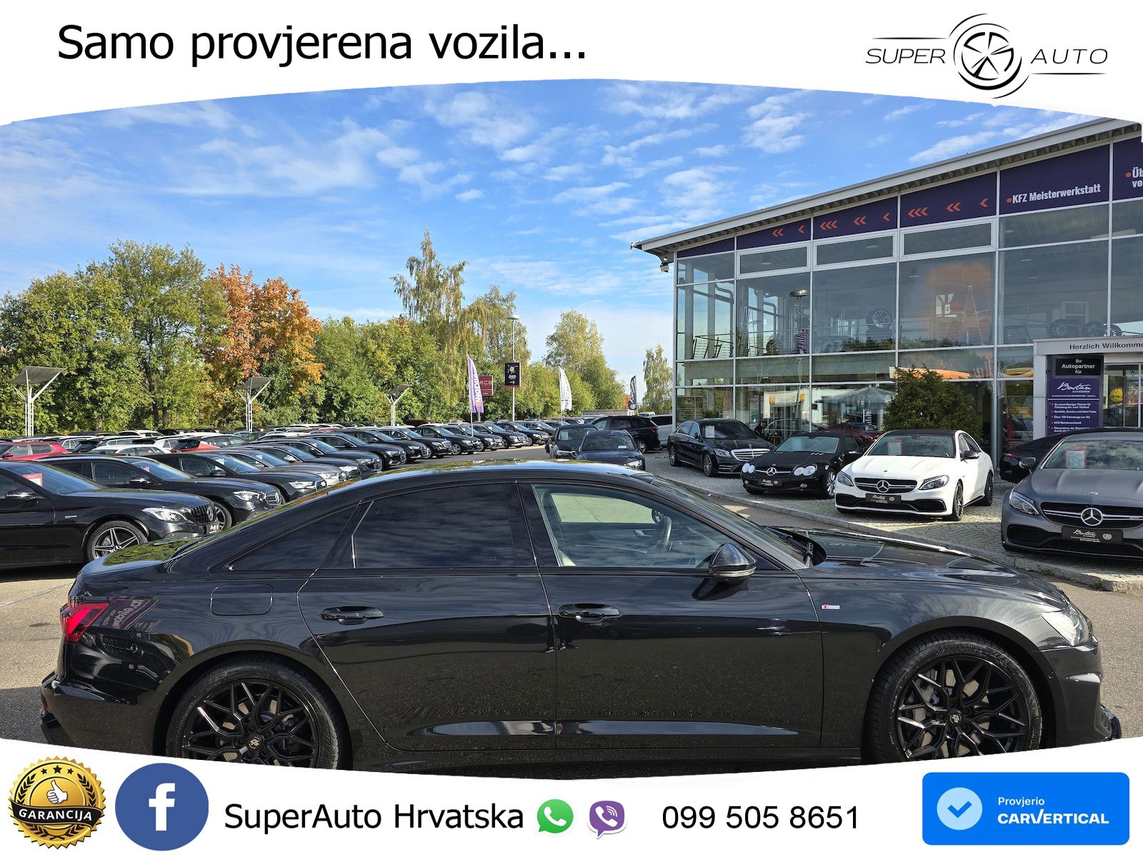Audi A6 55 TFSI V6 (340 KS) quattro S tronic ZRAČNI+ACC+4xGR SJED+KAM
