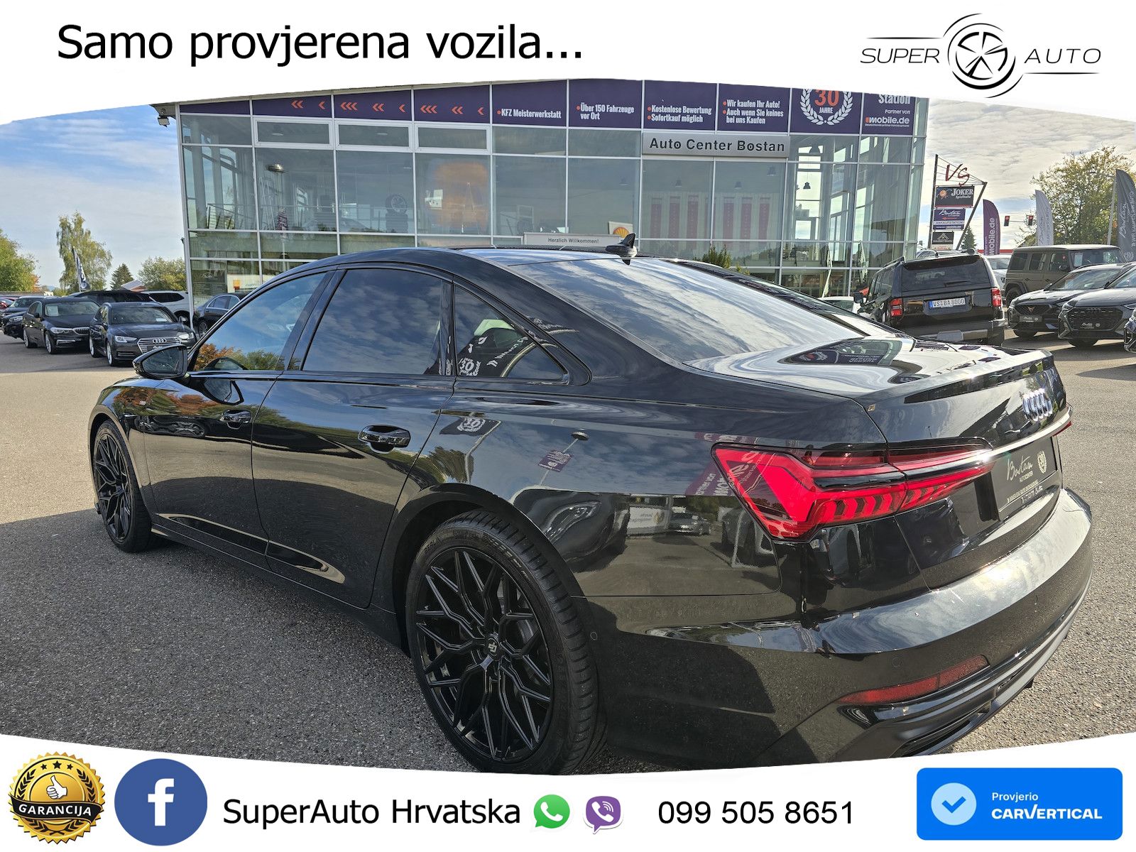 Audi A6 55 TFSI V6 (340 KS) quattro S tronic ZRAČNI+ACC+4xGR SJED+KAM