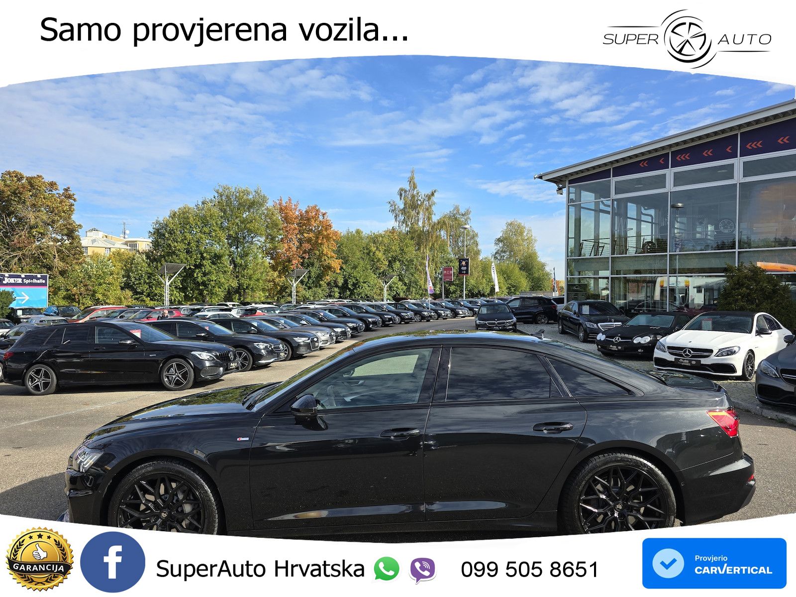 Audi A6 55 TFSI V6 (340 KS) quattro S tronic ZRAČNI+ACC+4xGR SJED+KAM
