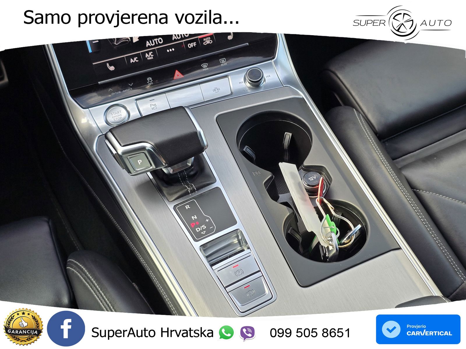 Audi A6 55 TFSI V6 (340 KS) quattro S tronic ZRAČNI+ACC+4xGR SJED+KAM