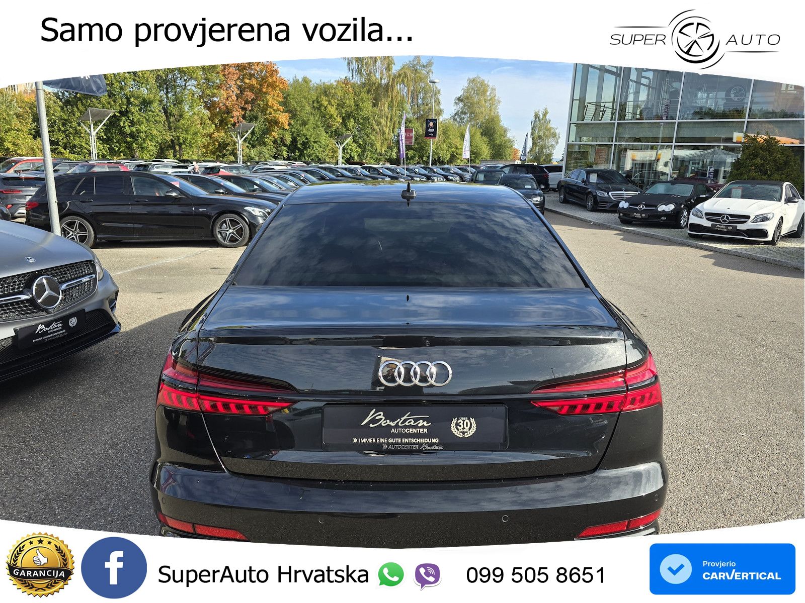 Audi A6 55 TFSI V6 (340 KS) quattro S tronic ZRAČNI+ACC+4xGR SJED+KAM