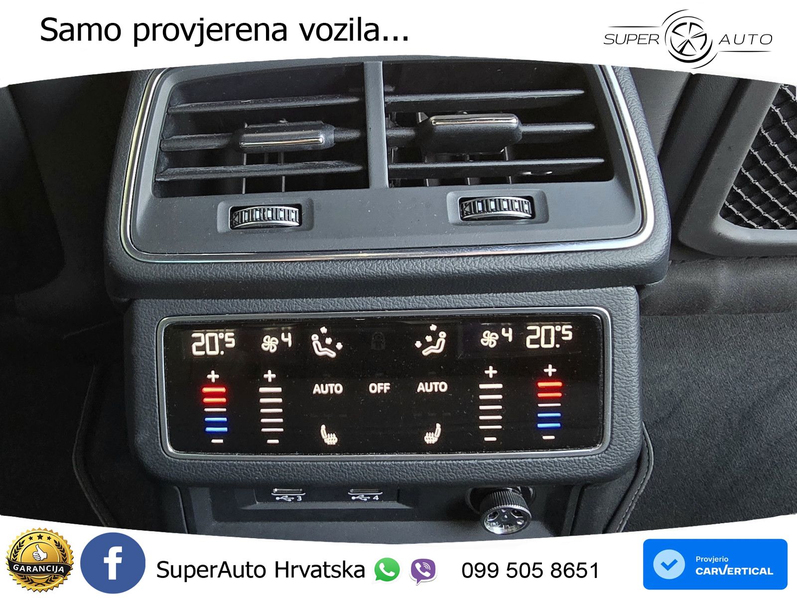 Audi A6 55 TFSI V6 (340 KS) quattro S tronic ZRAČNI+ACC+4xGR SJED+KAM